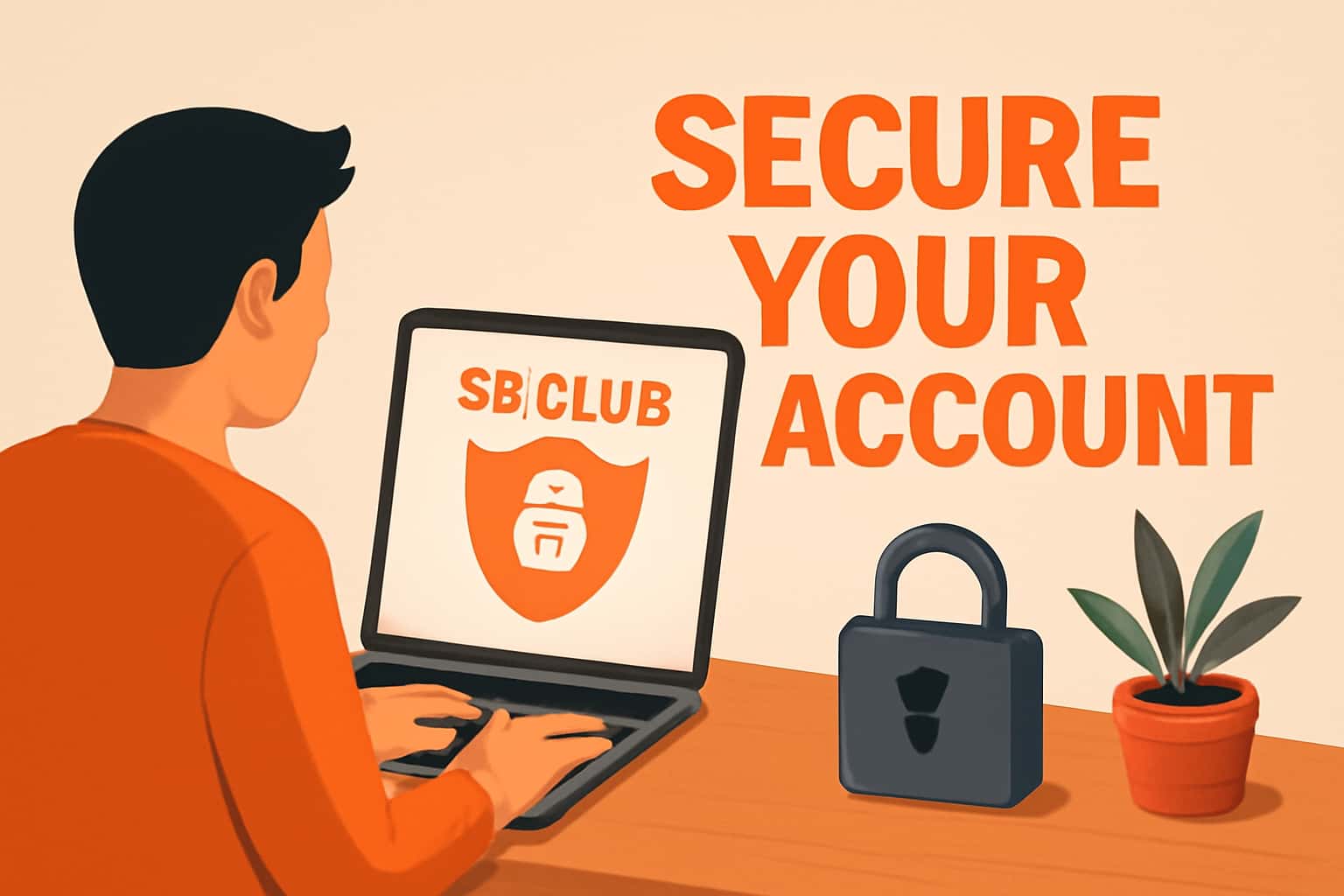 Visual representation of account security protocols for the 55 Club.